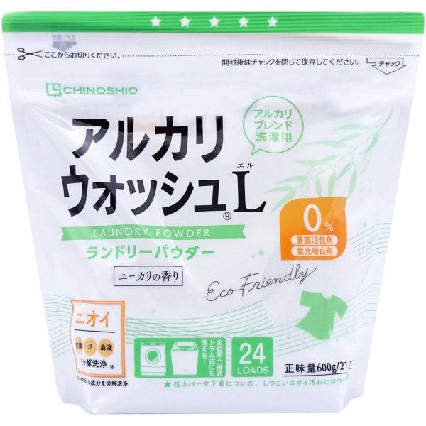 Chinoshiosya- Alkaline Wash Laundry Powder – Eucalyptus