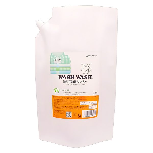 Chinoshiosya- WASH WASH Laundry Liquid Soap (Scented)