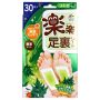 UNIMAT RIKEN- RAKURAKU Mugwort Relaxing Sheet For Sole 30 Sheets