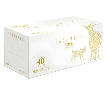 CRECIA- Scottie “Cashmere” Premium Facial Tissues – 40th Anniversary Edition