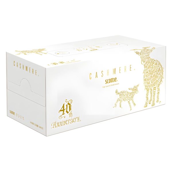 CRECIA- Scottie “Cashmere” Premium Facial Tissues – 40th Anniversary Edition
