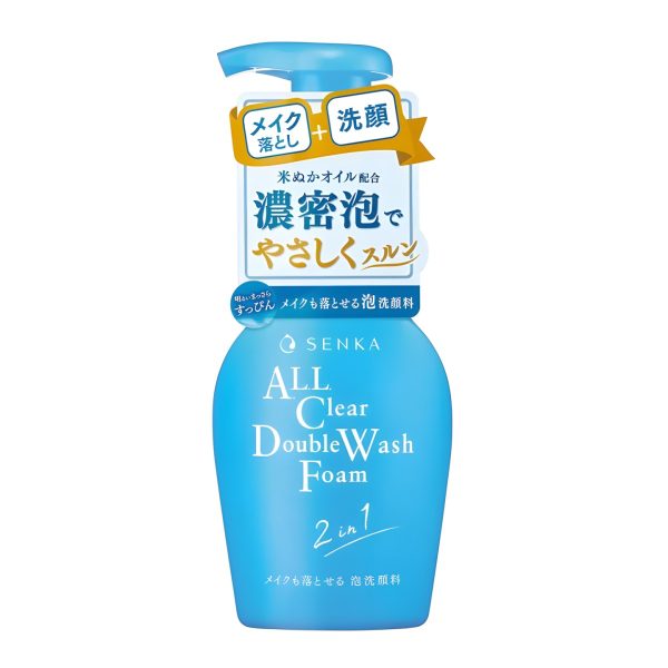 SHISEIDO- SENKA Makeup Removing Foaming Facial Wash f