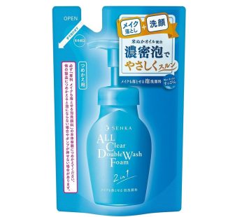 SHISEIDO- SENKA Makeup Removing Foaming Facial Wash f Refill