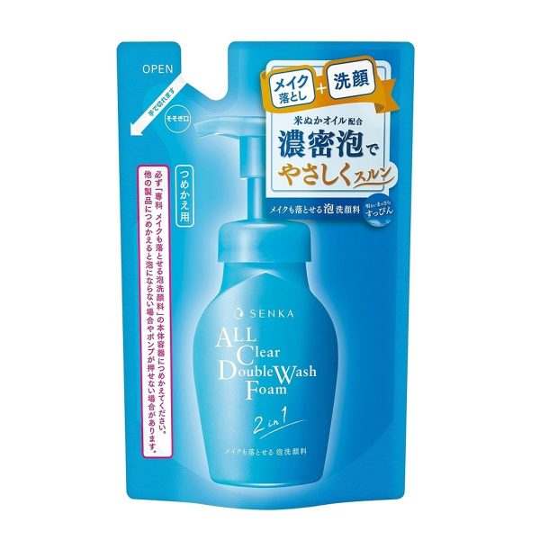 SHISEIDO- SENKA Makeup Removing Foaming Facial Wash f Refill