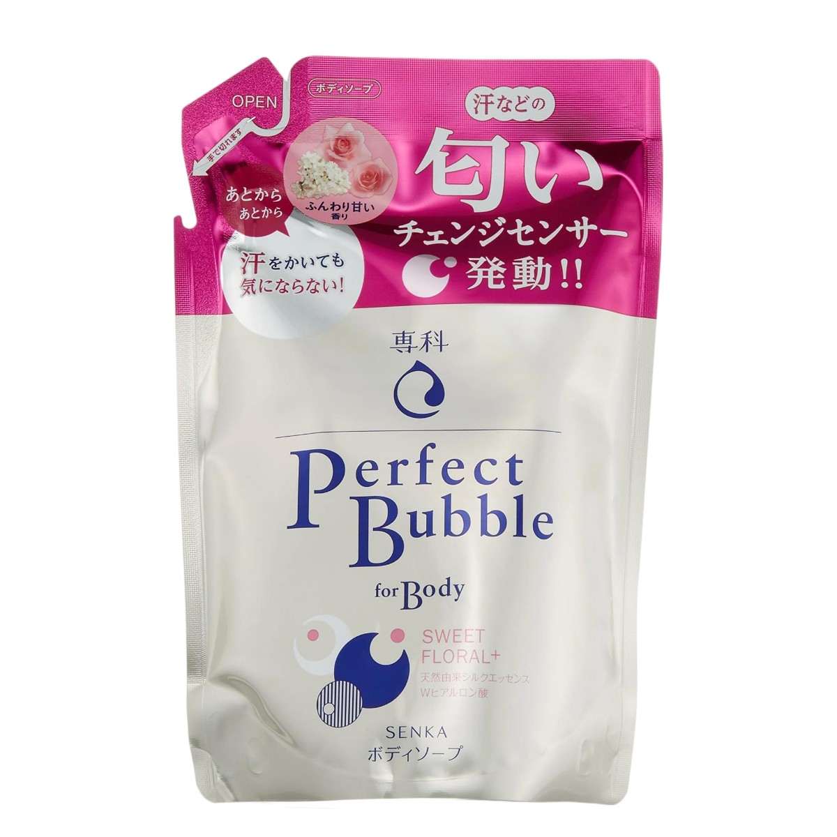 SHISEIDO- SENKA Perfect Bubble for Body Sweet Floral f Refill