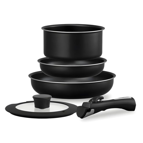 Irisu Ōyama- Diamond Coated Frying Pan 5-Piece Set for Gas Stove NTF-SEG5
