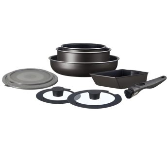 Irisu Ōyama- Diamond Coated Frying Pan TERA Series 9-Piece Set Grayish Brown EHDC-T9S