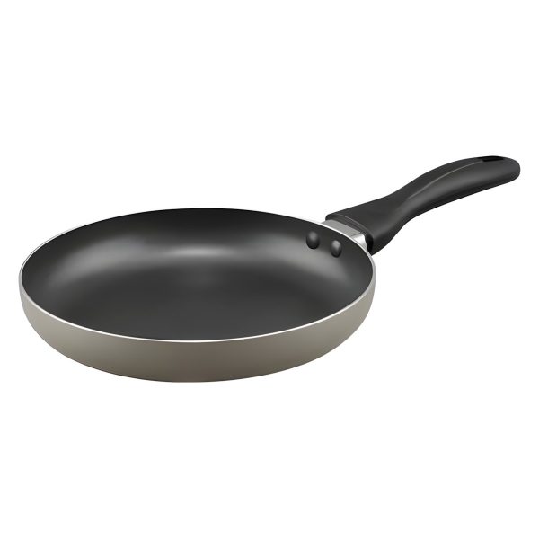 Irisu Ōyama- Lightweight Frying Pan IH & Gas Compatible 20cm Greige VLI-F20