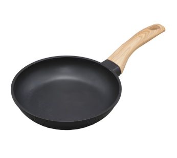 Irisu Ōyama- Skillet-Coated Pan IH Compatible 20cm Black SKL-20IH