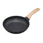 Irisu Ōyama- Skillet-Coated Pan IH Compatible 20cm Black SKL-20IH