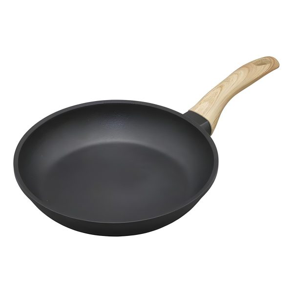 Irisu Ōyama- Skillet-Coated Pan IH Compatible 24cm Black SKL-24IH
