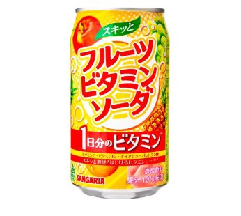 Sangaria- Refreshing Fruit Vitamin Soda 350g