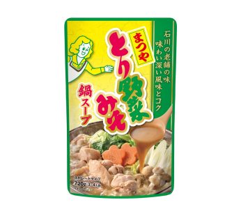 ICHIBIKI- Straight Matsuya Chicken and Vegetable Miso Hot Pot Soup Base 720g