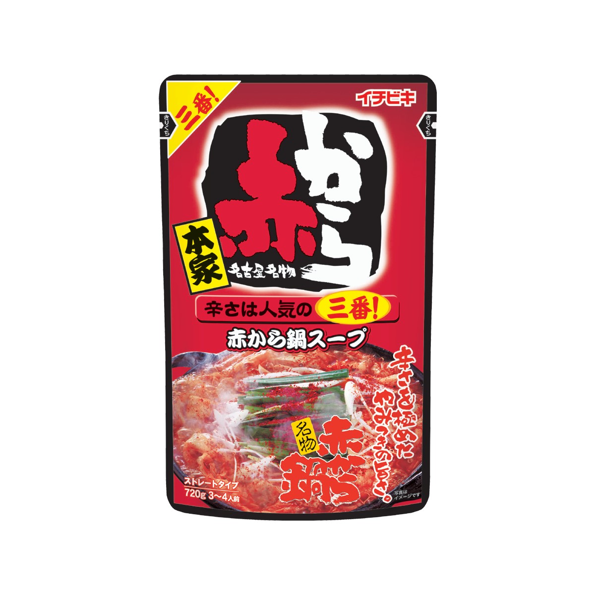 ICHIBIKI- Straight Akakara Hot Pot Soup Base No. 3 720g