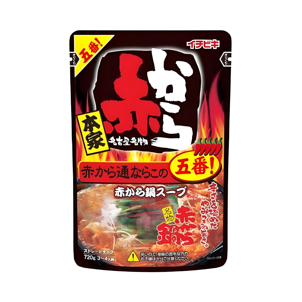 ICHIBIKI- Straight Akakara Hot Pot Soup Base No. 5 720g