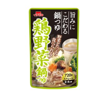 ICHIBIKI- Straight Chicken and Vegetable Hot Pot Soup Base 720g