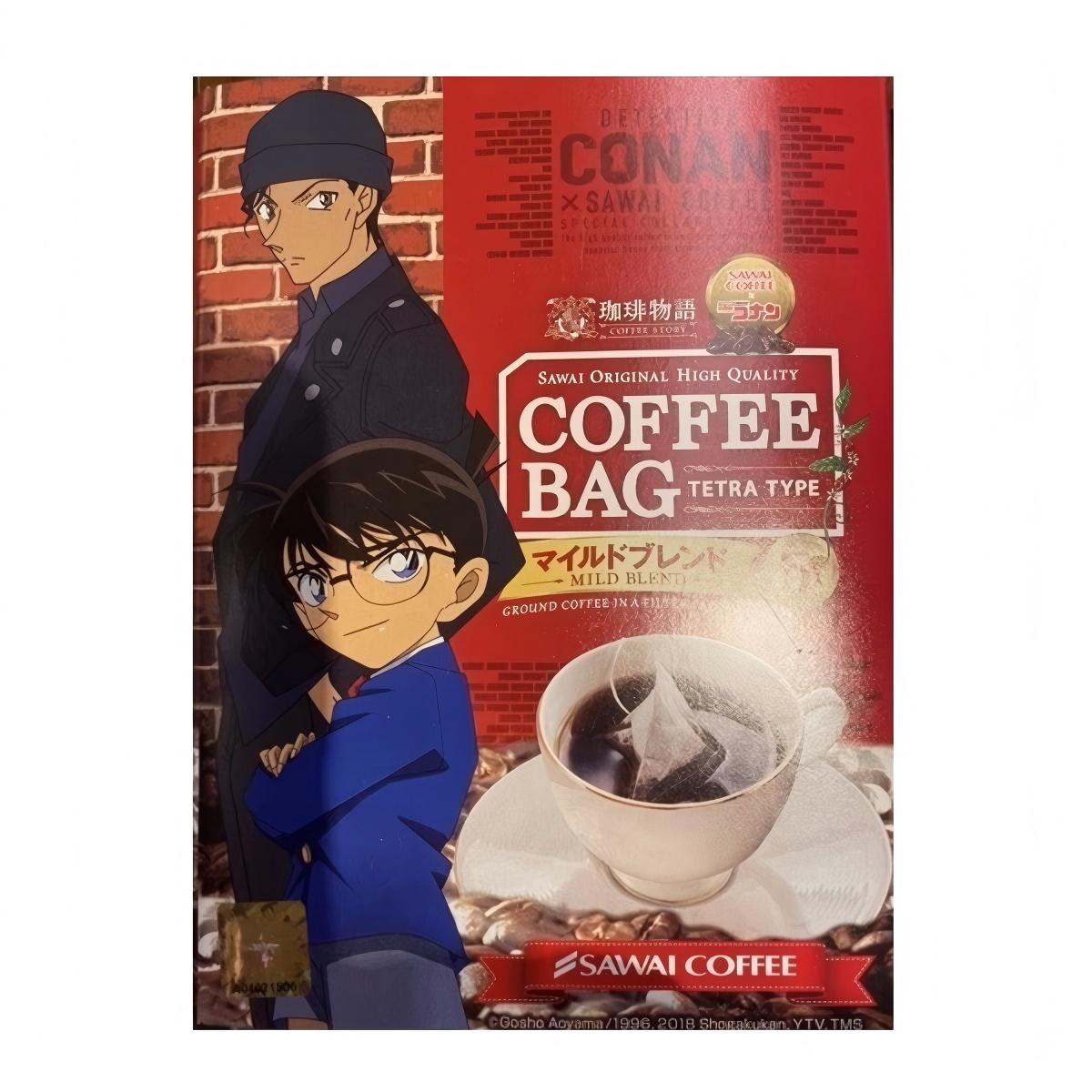 澤井珈琲- コーヒーバック 名探偵コナン マイルドブレンド 40g