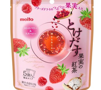 Meito Sangyo- Melting Fruit Flavored Tea – Strawberry & Raspberry 5P
