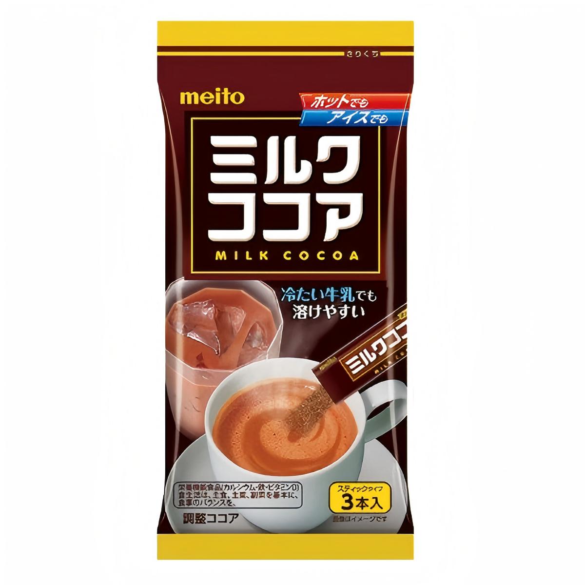 Meito Sangyo- Milk Cocoa 3-Pack 36g