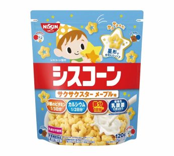 日清思科玉米脆片楓糖口味 120克