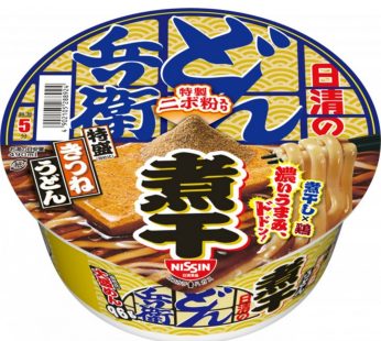 NISSIN- Nibo Donbei Tokumori – Extra-Large Kitsune Udon with Fish Broth 127g