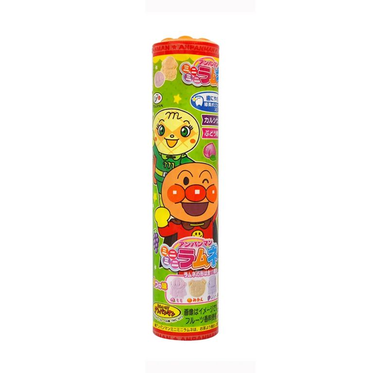 FUJIYA- Anpanman Mini Mini Ramune (With Gas) 36g