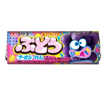 Coris- Grape Bubble Gum 12g