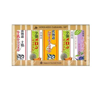 札幌美食 - 北海道焦糖什錦裝（5個）360克