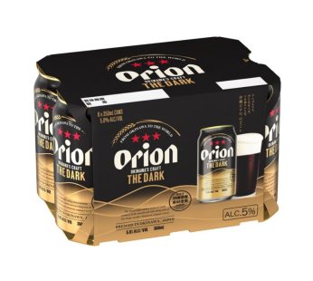 Asahi- Orion The Dark 5% 350*6ml