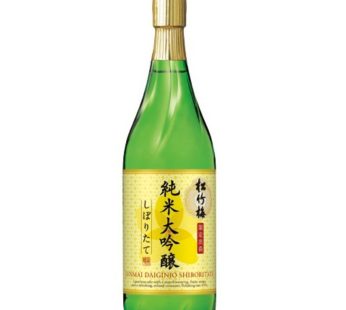 寶酒造-松竹梅純米大吟釀 鮮榨 15.5% 720ml
