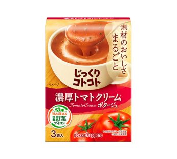 Pokka Sapporo-Jikkuri Kotokoto 濃鬱番茄奶油濃湯 (盒) 55.8g