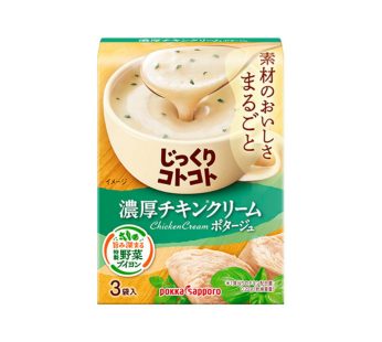 Pokka Sapporo-Jikkuri Kotokoto 濃鬱雞肉奶油濃湯 (盒) 55.5g