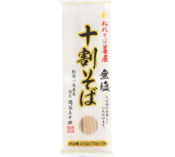松代そば 100%そば粉使用【無塩】210g