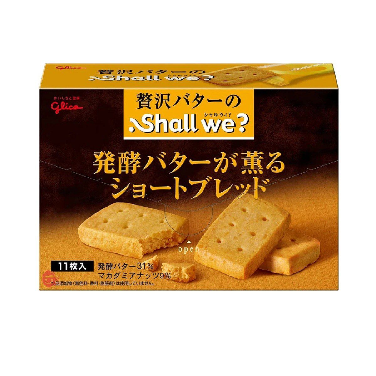 GLICO- Shall We? Fermented Butter Shortbread 11 sheets