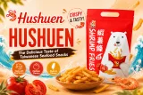 荷順、台湾のシーフードスナックラインナップを拡充　サクサク食感のエビスナックを新発売