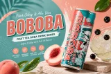 BOBOBA、台湾発のティードリンクに爽やかなフルーティーな味わいをプラス