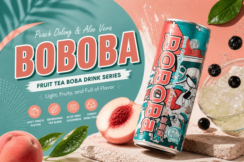 BOBOBA、台湾発のティードリンクに爽やかなフルーティーな味わいをプラス