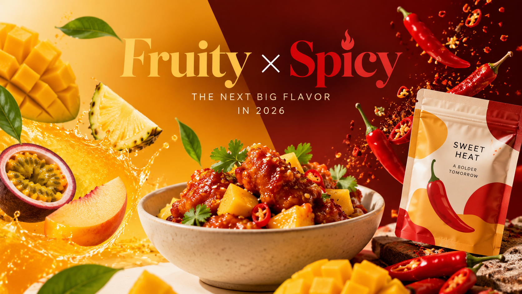 “Fruity × Spicy” Fricy Trend: The Flavor Combination Set to Sell in 2026