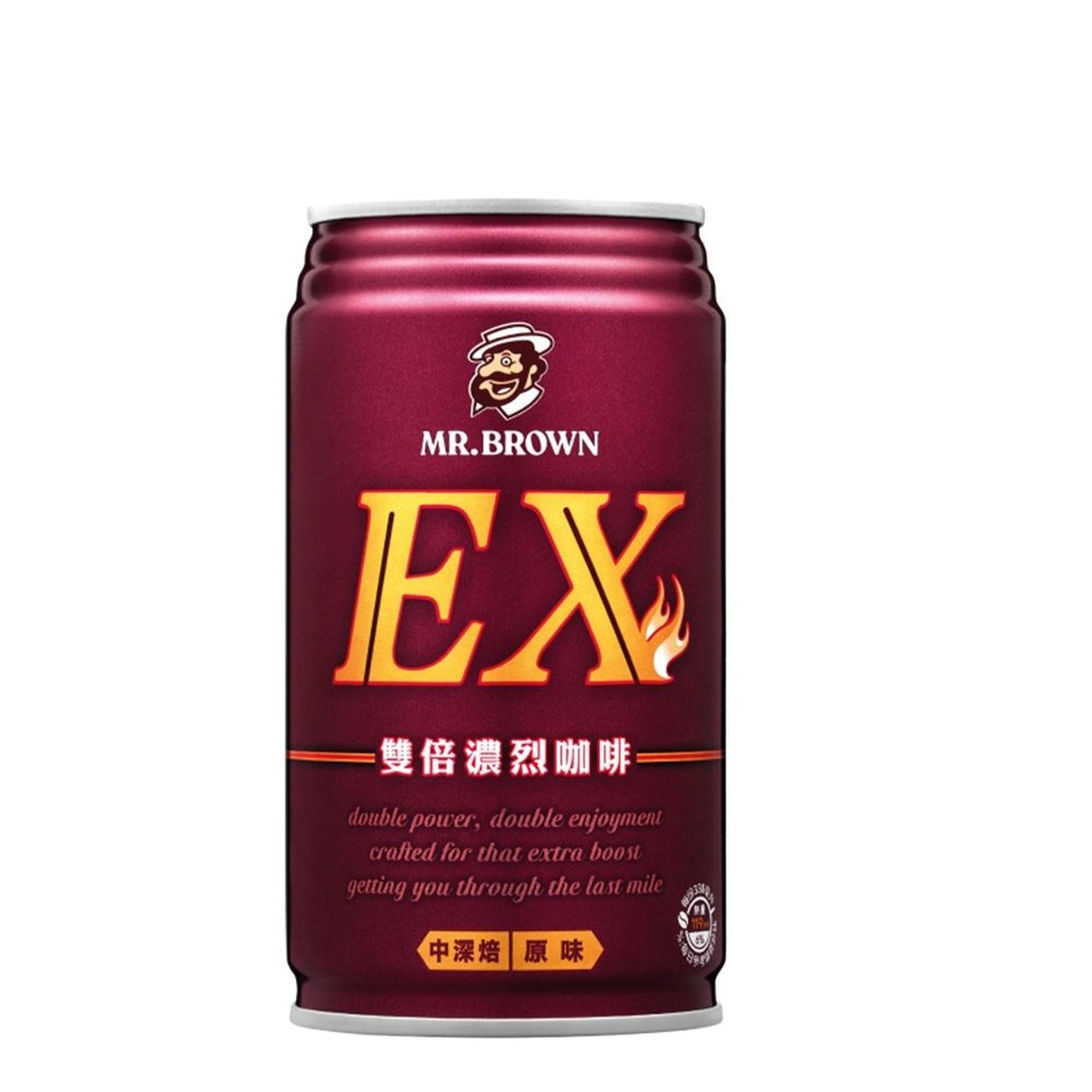 伯朗- EX雙倍濃烈咖啡 330ml