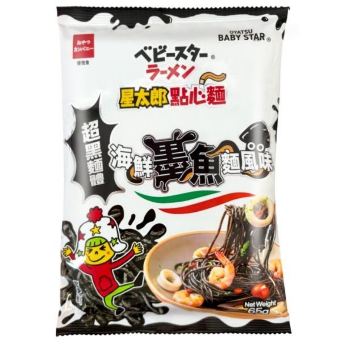 星太郎- 點心麵(海鮮墨魚麵風味) 65g