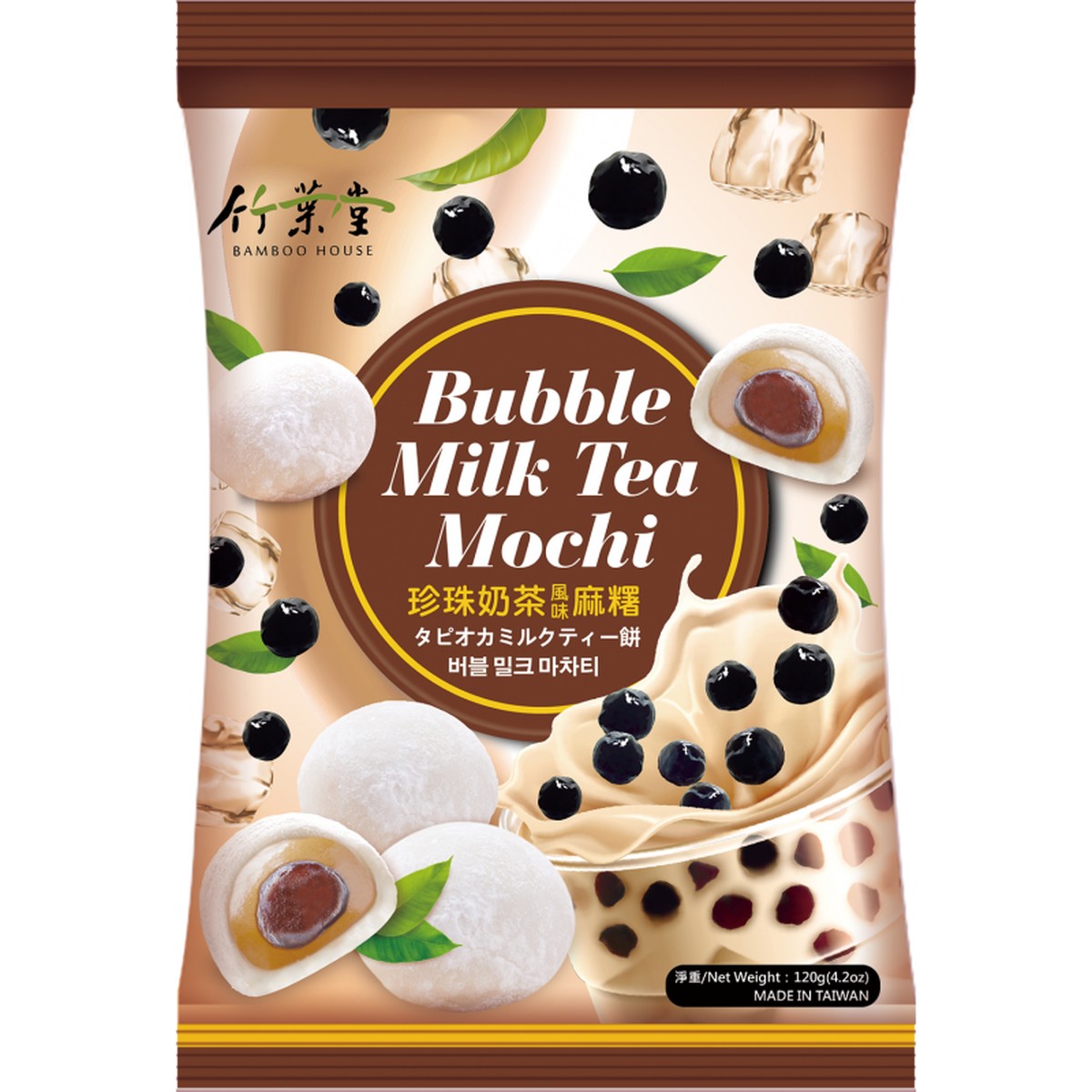 竹葉堂- タピオカミルクティー風味大福 120g