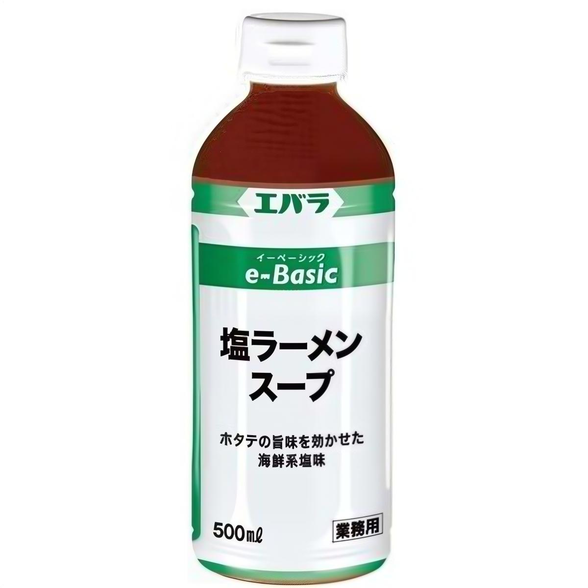 エバラ- e-Basic 塩ラーメンスープ 500ml