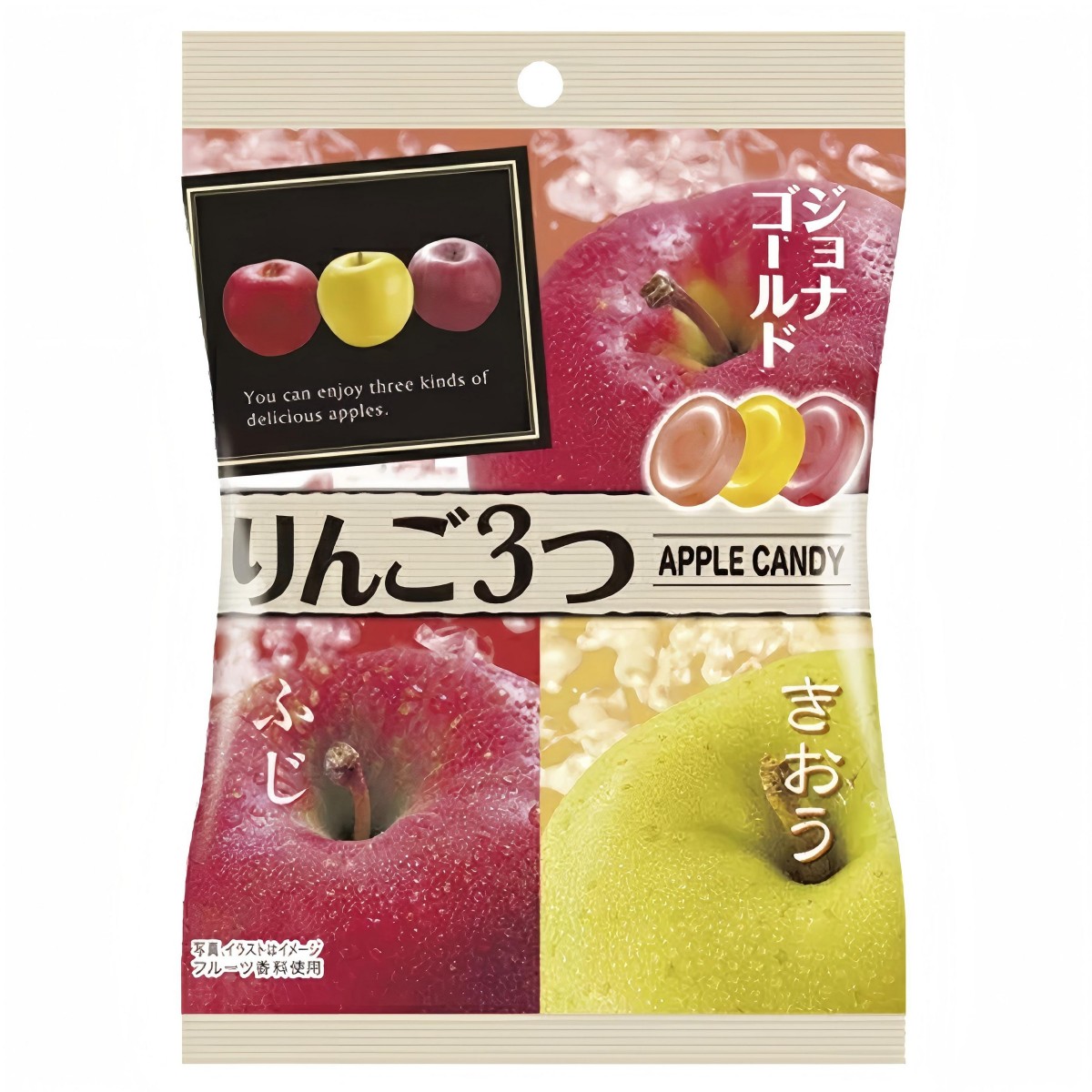 パイン- りんご３つ 75g