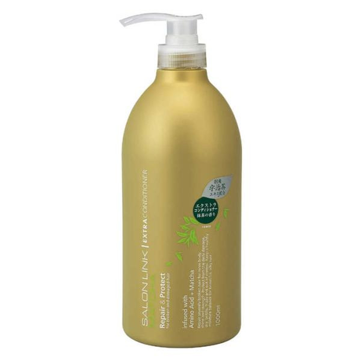 KUMANO YUSHI- Salon Link Extra Conditioner – Matcha Scent 1,000ml