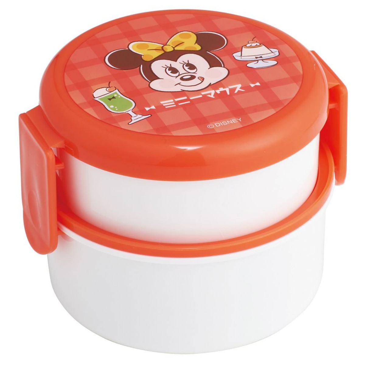 スケーター- 抗菌丸型ランチＢＯＸ２段 喫茶レトロ ミニー ＯＮＷＲ１ＡＧ