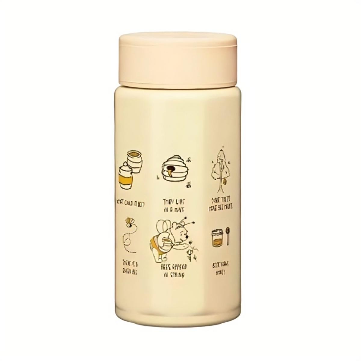 Skater- 八角不鏽鋼瓶 350ml 小熊維尼 STO4
