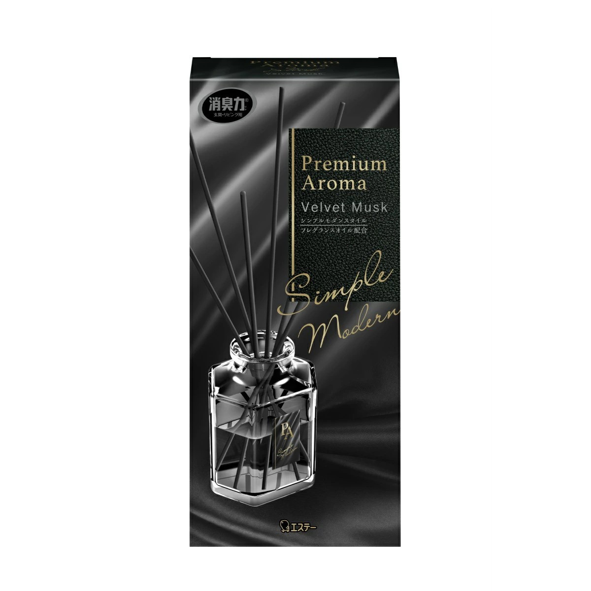 ST- お部屋の消臭力 Premium Aroma Stick 本体 ベルベットムスク 50ml